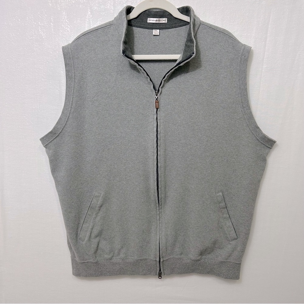 Peter Millar Mens Size XXLarge Fleece Sweater Vest